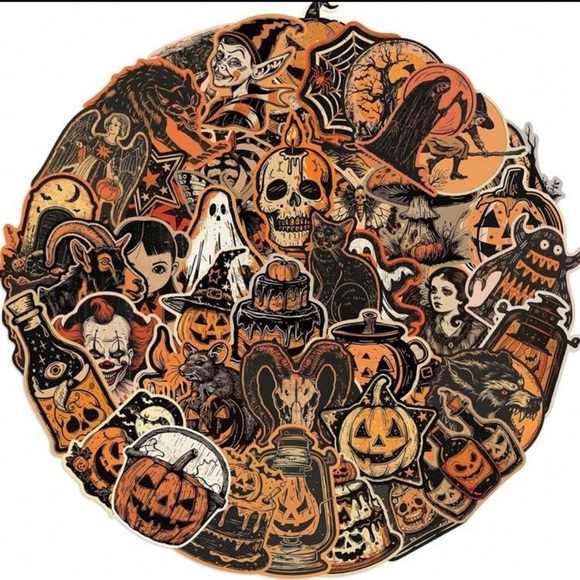 Other - Halloween Themed Stickers Set of 10